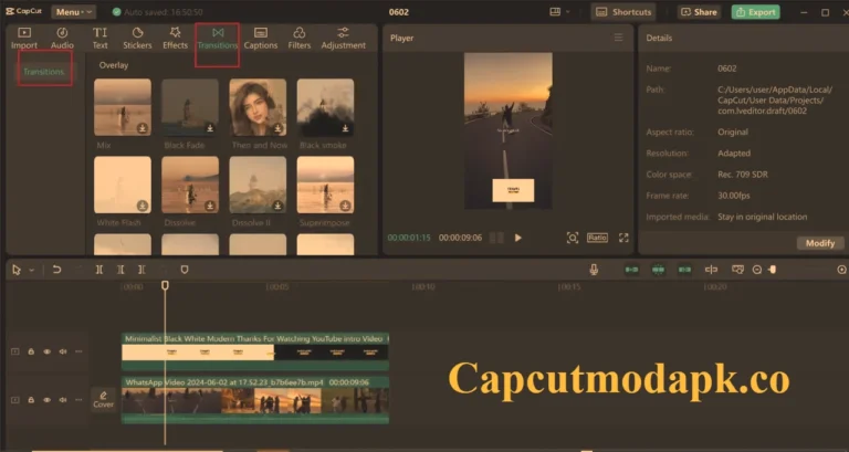 CapCut overlay feature for multi-layer video editing